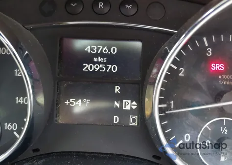 2007 Mercedes-Benz R 350 4Matic z USA, uszkodzony, nr VIN 4JGCB65E07A053053